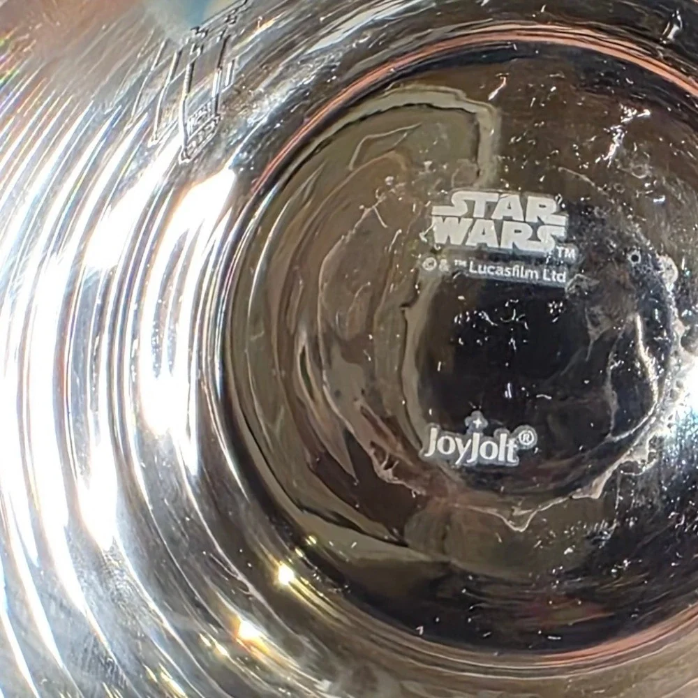 Highball‎ Glasses JoyJolt Clear Star Wars Obi-Wan Quote 2pc